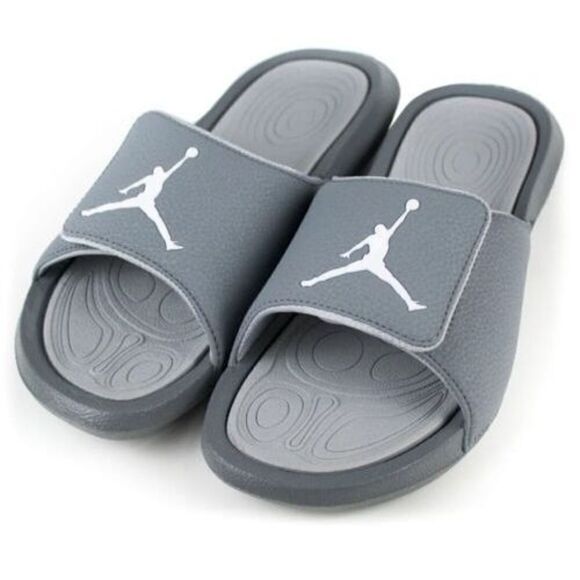Jordan Other - Air Jordan hydro 6 sandals 881473-004 gray white new slides flip flop multi size